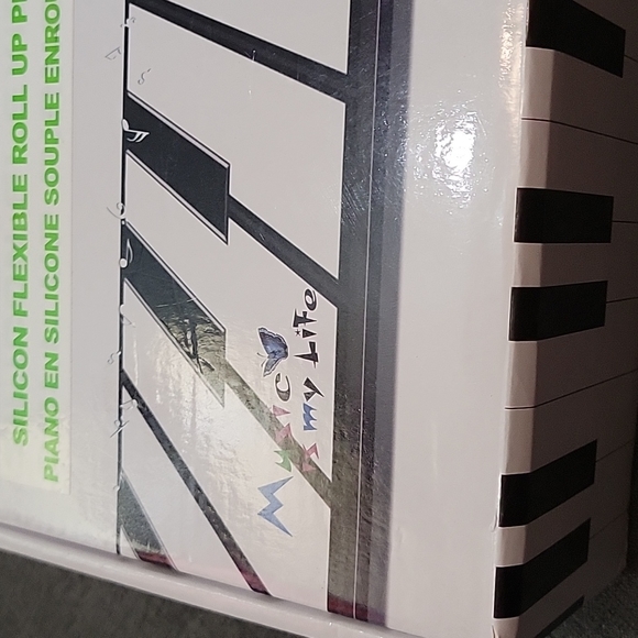 Silicon Flexible Roll Up Piano music os my life item No. PN49S - Picture 2 of 10